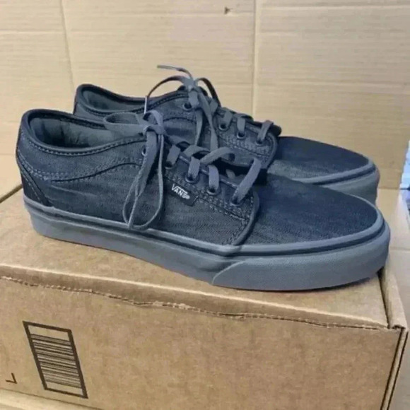 K1206. NEW! Vans Grey-US 8 Mens - Picture 1 of 4